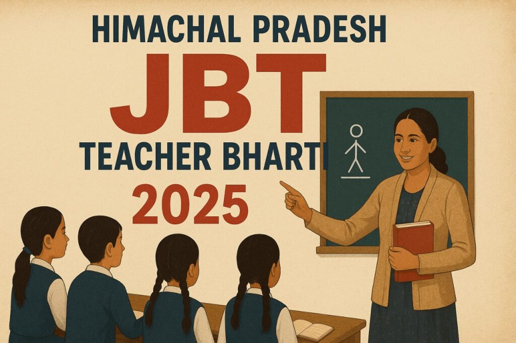 Himachal Pradesh JBT Bharti 2025